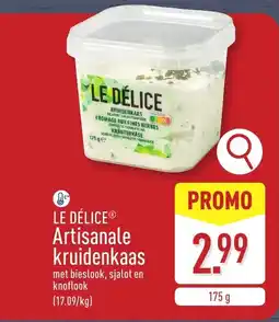 ALDI Le délice artisanale kruidenkaas aanbieding