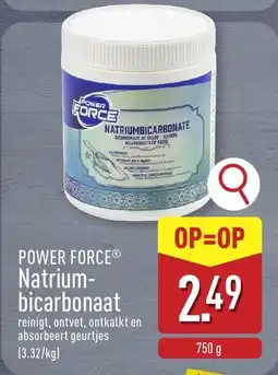 ALDI Power force natrium bicarbonaat aanbieding