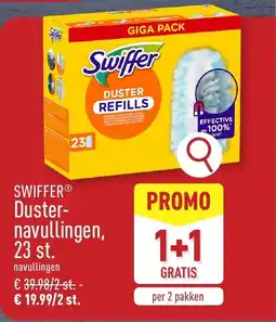 ALDI Swiffer duster navullingen aanbieding