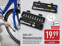 ALDI Ride+go momentsleutel aanbieding