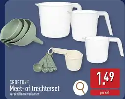 ALDI Crofton meet of trechterset aanbieding