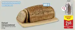 ALDI Vierkant meergranenbrood aanbieding