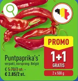 ALDI Puntpaprika's aanbieding