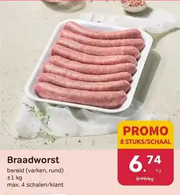 Bon Ap Braadworst aanbieding