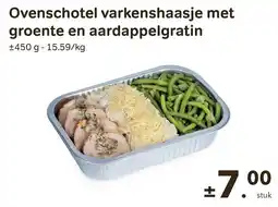 Bon Ap Ovenschotel varkenshaasje met groente en aardappelgratin aanbieding