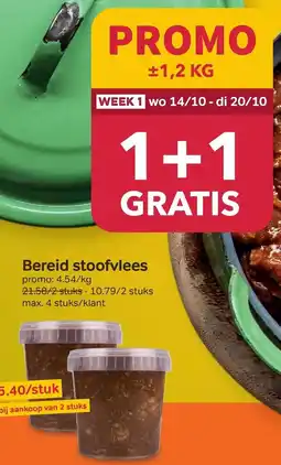 Bon Ap Bereid stoofvlees aanbieding