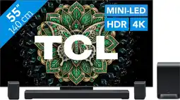 Coolblue TCL QD Mini-led 55 C69K Pro (2026) + TCL S65K aanbieding
