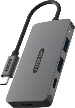 Coolblue Sitecom Hub USB-C vers USB-A/USB-C aanbieding