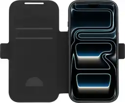 Coolblue BlueBuilt Book Case avec MagSafe iPhone 18 Pro Cuir Noir aanbieding