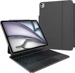 Coolblue BlueBuilt Apple iPad Air (2024) 13 Pouces Étui Clavier AZERTY Noir aanbieding