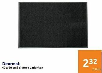 Action Deurmat aanbieding