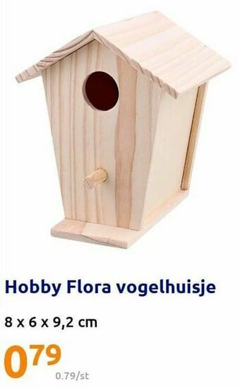 Action Hobby flora vogelhuisje aanbieding