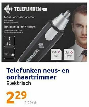 Telefunken neus- en oorhaartrimmer