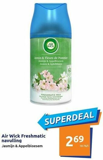 Action Air wick freshmatic navulling aanbieding
