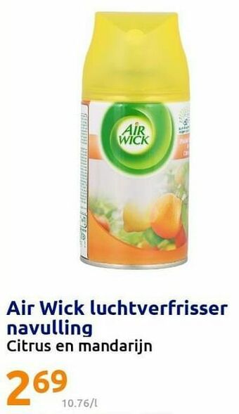 Action Air wick luchtverfrisser navulling aanbieding