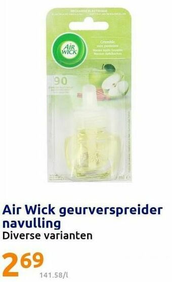 Action Air wick geurverspreider navulling aanbieding