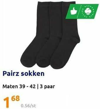 Action Pairz sokken aanbieding