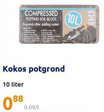 Action Kokos potgrond aanbieding