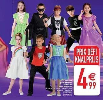 Cora Costume pour enfants kostuum voor kinderen aanbieding