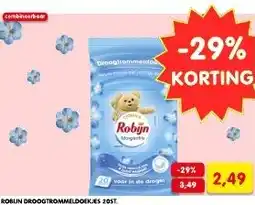Yess Robin droogtrommeldeks aanbieding