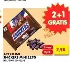 Yess snickers mini aanbieding