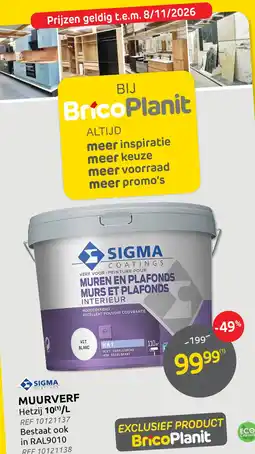 Brico Muurverf aanbieding