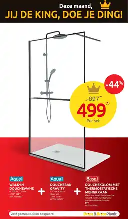 Brico Shower set aanbieding