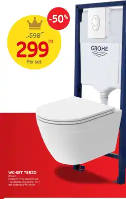 Brico wc-set terzo aanbieding