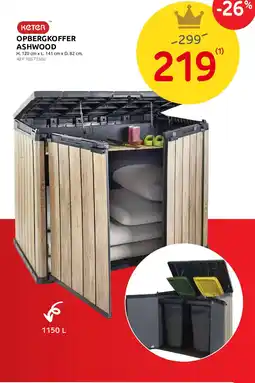 Brico Opbergkoffer ashwood aanbieding