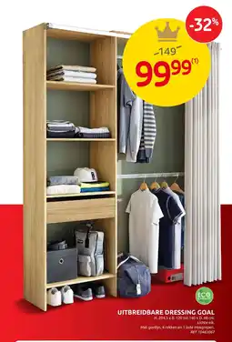 Brico Uitbreidbare dressing goal aanbieding