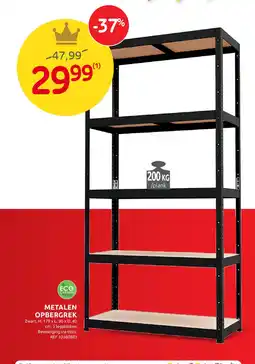 Brico Metalen opbergrek aanbieding