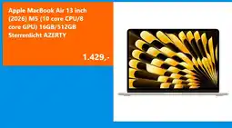Coolblue apple macbook air 13 inch aanbieding
