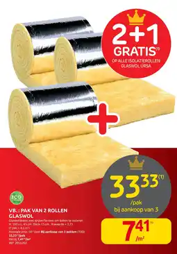 Brico Glaswol aanbieding