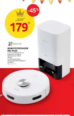 Brico Robotstofzuiger res plus aanbieding