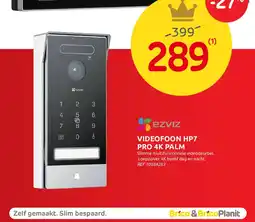 Brico Videofoon hp7 pro 4k palm aanbieding