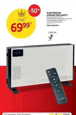 Brico Elektrische convector safe-t aanbieding