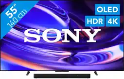 Coolblue Sony Bravia 6 55 OLED (2026) + Sony HT-S2000 Zwart aanbieding