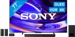 Coolblue Sony Bravia 6 77 OLED (2026) + Sony Bravia Theatre System 6 Zwart aanbieding