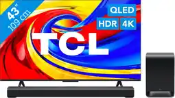 Coolblue TCL QLED 43 P79L (2026) + TCL S60K aanbieding