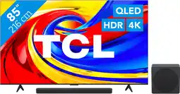 Coolblue TCL QLED 85 P79L (2026) + TCL A65K aanbieding