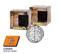 Action Lichtbol aanbieding