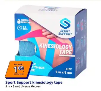 Action Sport Support kinesiology tape aanbieding