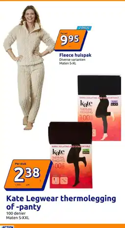 Action Kate Legwear thermolegging of -panty aanbieding
