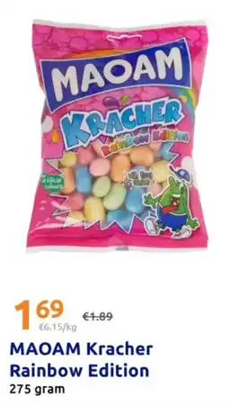 Action Maoam kracher rainbow edition aanbieding