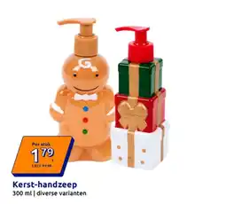 Action Kerst-handzeep aanbieding