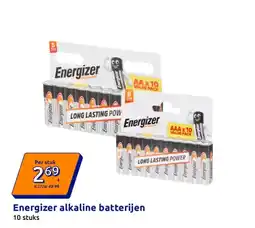 Action Energizer alkaline batterijen aanbieding