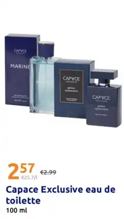 Action Capace Exclusive eau de toilette aanbieding