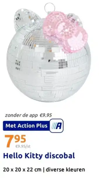 Action Hello Kitty discobal aanbieding