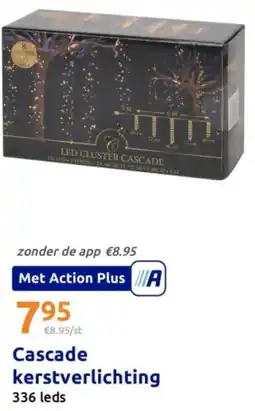 Action Cascade kerstverlichting aanbieding