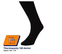 Action Thermopanty 100 denier aanbieding
